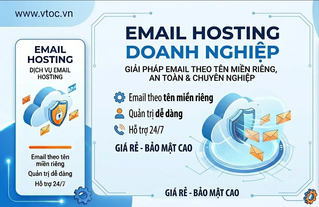 Dịch vụ Email Hosting VTOC